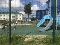 Устройство спортивной детской площадки по ул.Школьная